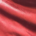 Metallic Spandex - Brick Red