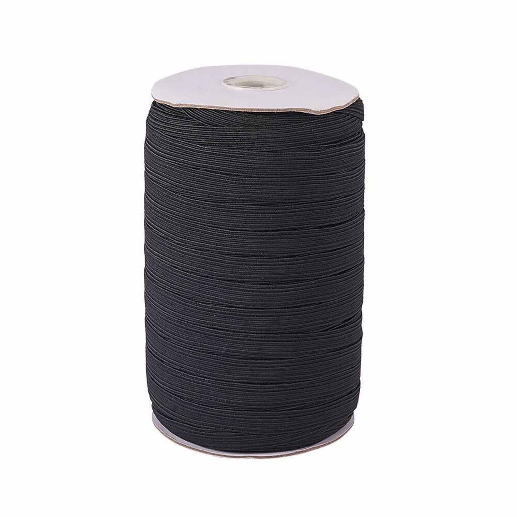 Elastic 1/2 Inch (12 mm) 72 Yards/Roll - Black