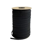 Elastic 3/8 Inch (9.5 mm) 144 Yards/Roll - Black