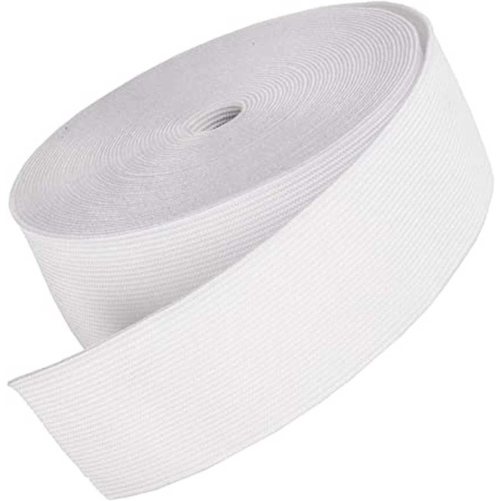 Elastic 2 Inch (50 mm) 36 Yards/Roll - White