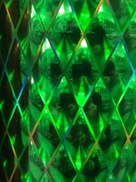 Adhesive Foil 24 Inches Diamond Green