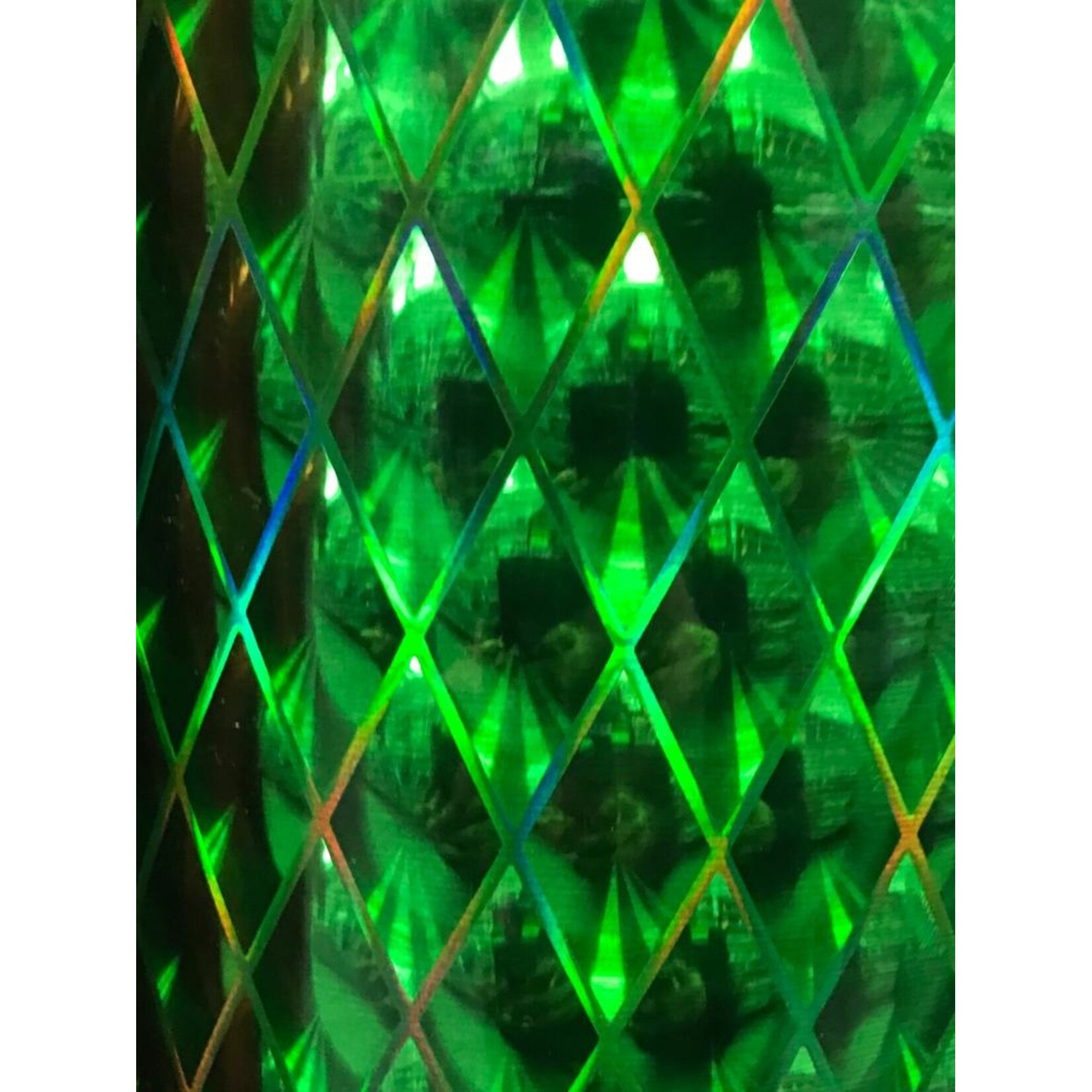 Adhesive Foil 24 Inches Diamond Green
