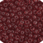 Seedbead (13 grams) Red 10/0 Transparent