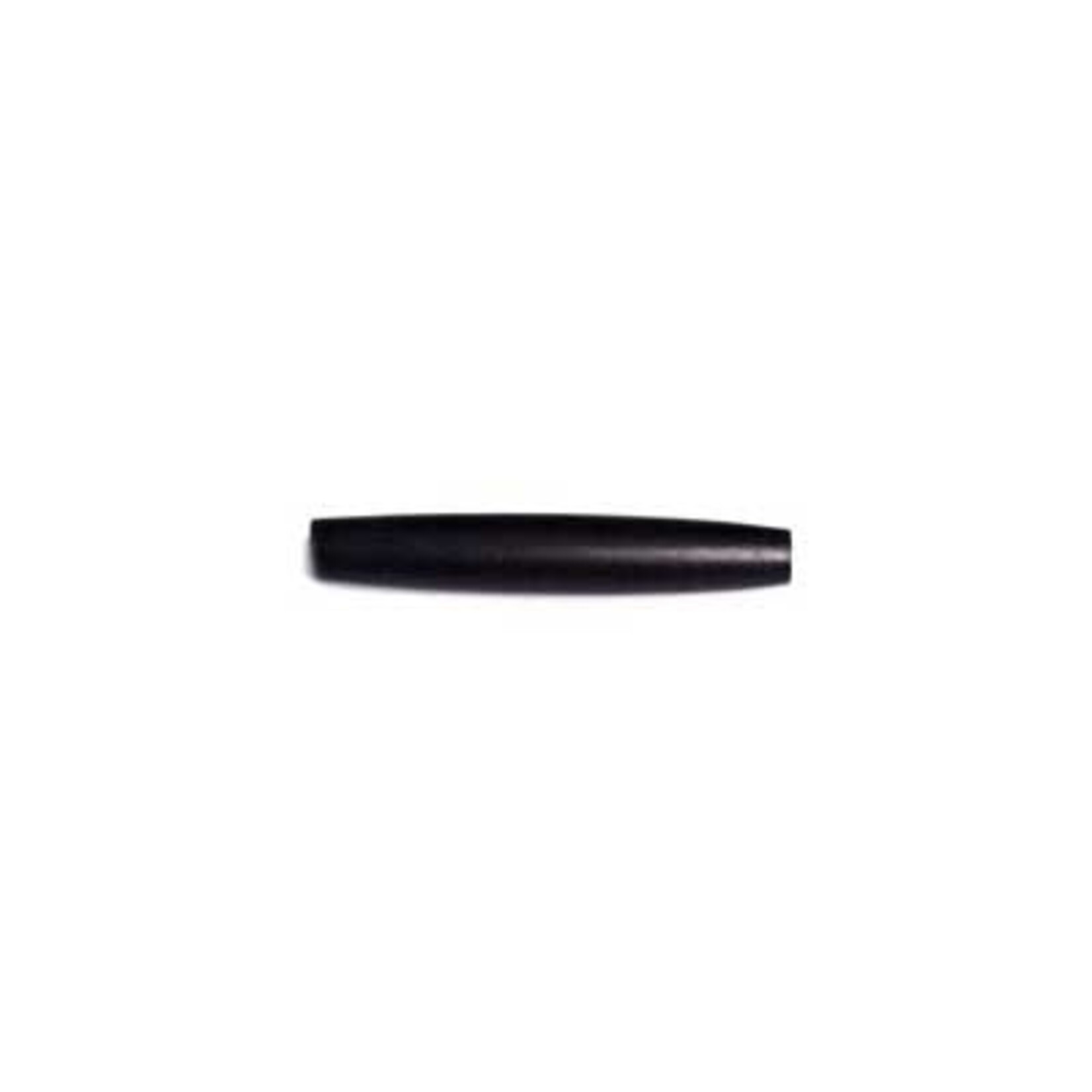 Hairbone Pipe  Worked on Bone  Black 1.5 Inches(12 pcs) Oval