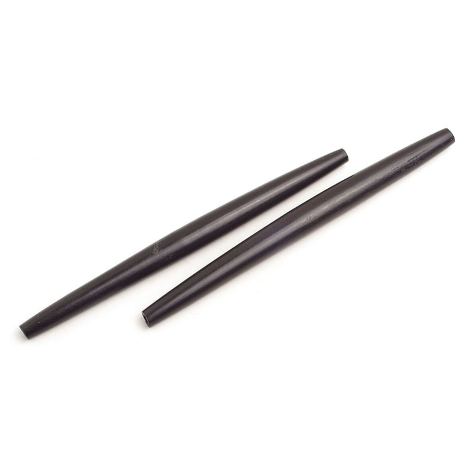 Hairbone Pipe  Worked on Bone  Black 4 Inches(10 pcs) Oval
