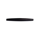 Hairbone Pipe  Worked on Bone  Black 2 Inches(10 pcs) Oval