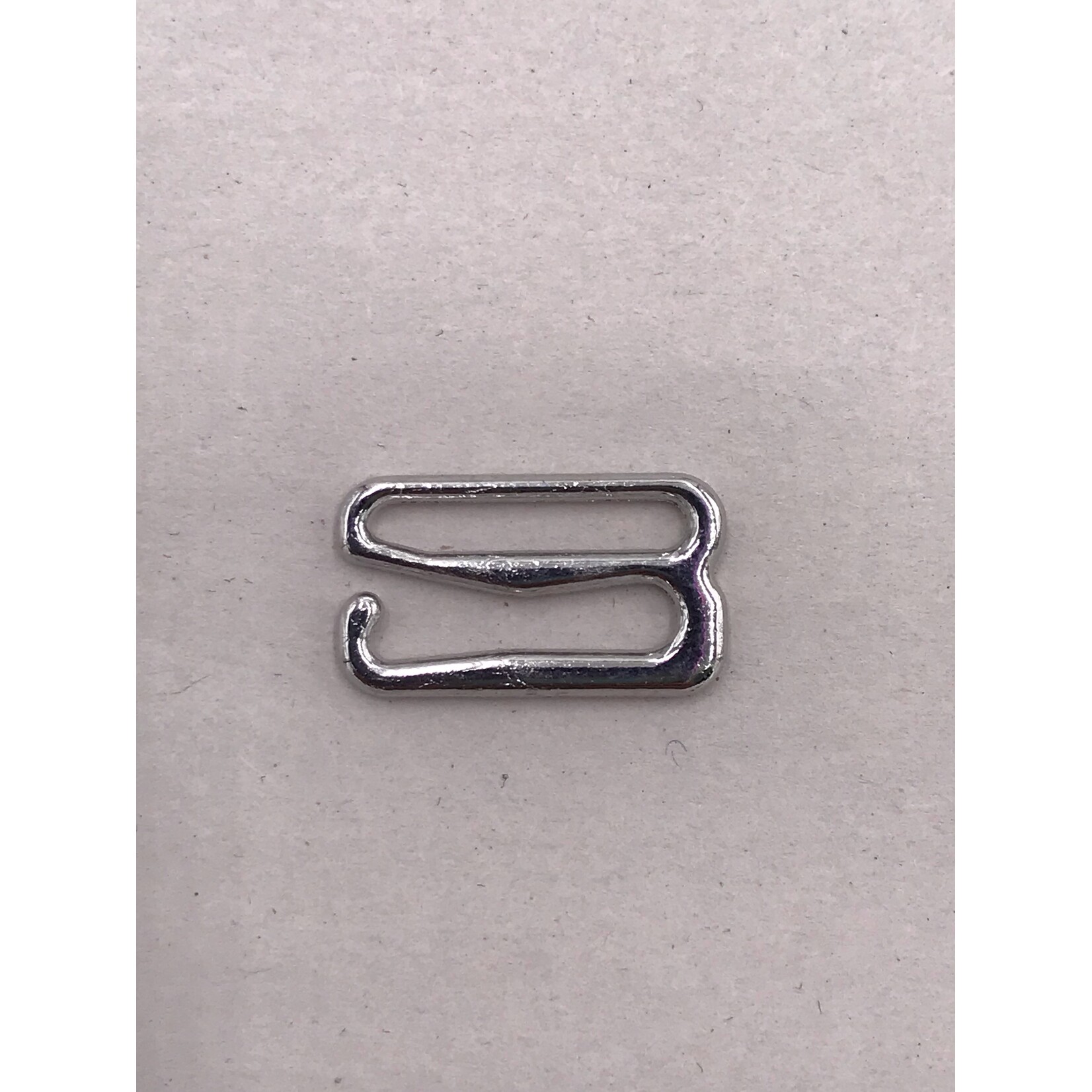 Bra Open Hook (16mm) 5/8Inch (100/Pk) - Silver