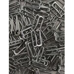 Bra Open Hook (16mm) 5/8Inch (100/Pk) - Silver