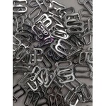 BRA OPEN HOOK (8MM) 5/16 INCH (100PCS/PACK) - SILVER