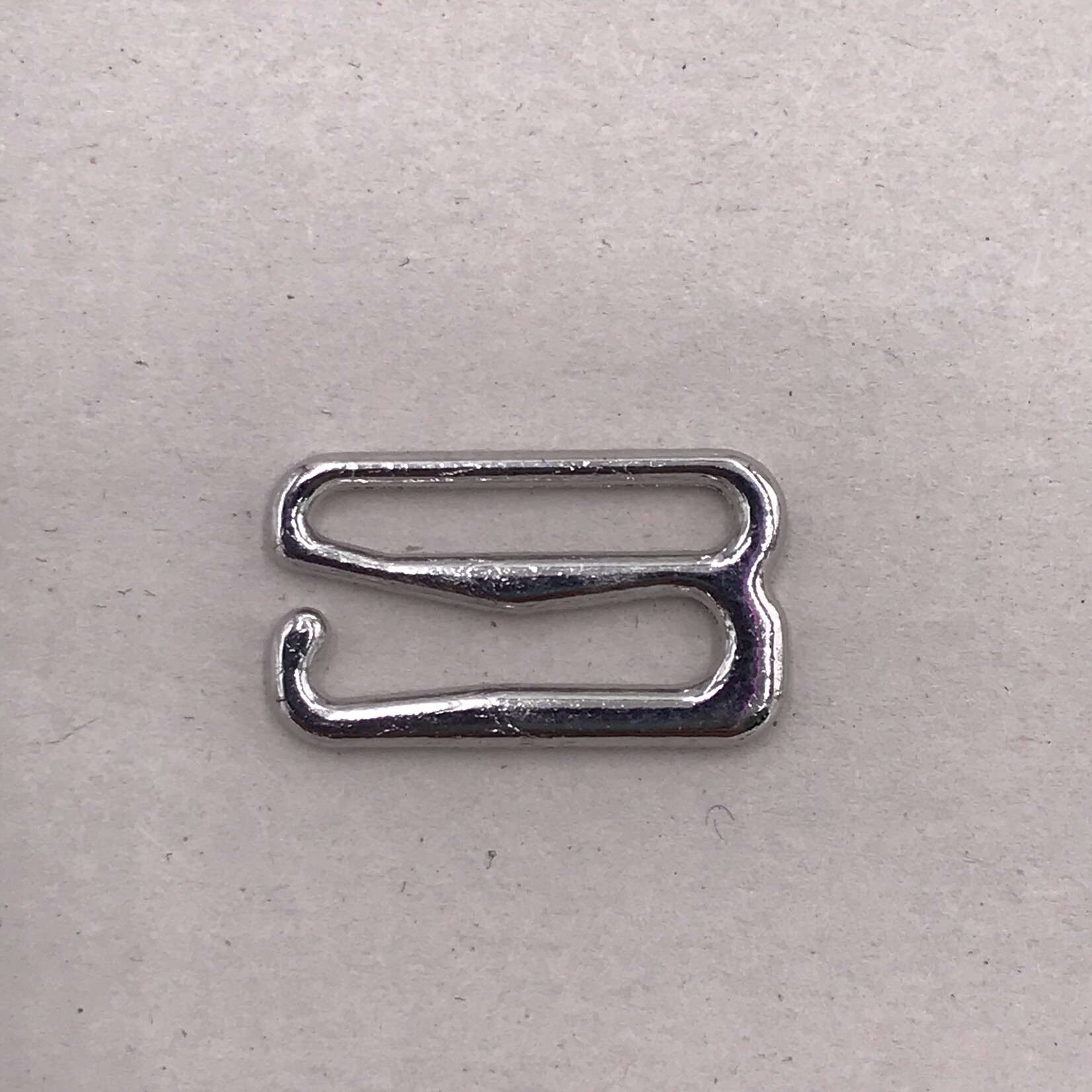 Bra Open Hook (16mm)  5/8Inch (50/Pk) - Silver