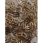BRA OPEN HOOK (8MM) 5/16 INCH (100PCS/PACK) - GOLD