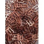 BRA OPEN HOOK (8MM) 5/16 INCH (50PCS/PACK) - ROSE GOLD