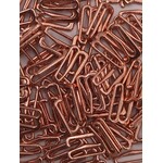 BRA OPEN HOOK (16MM) 5/8 INCH (1500PCS/PACK) - ROSE GOLD