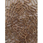 BRA SLIDER (12MM) 1/2 INCH (1500PCS/PACK) - GOLD