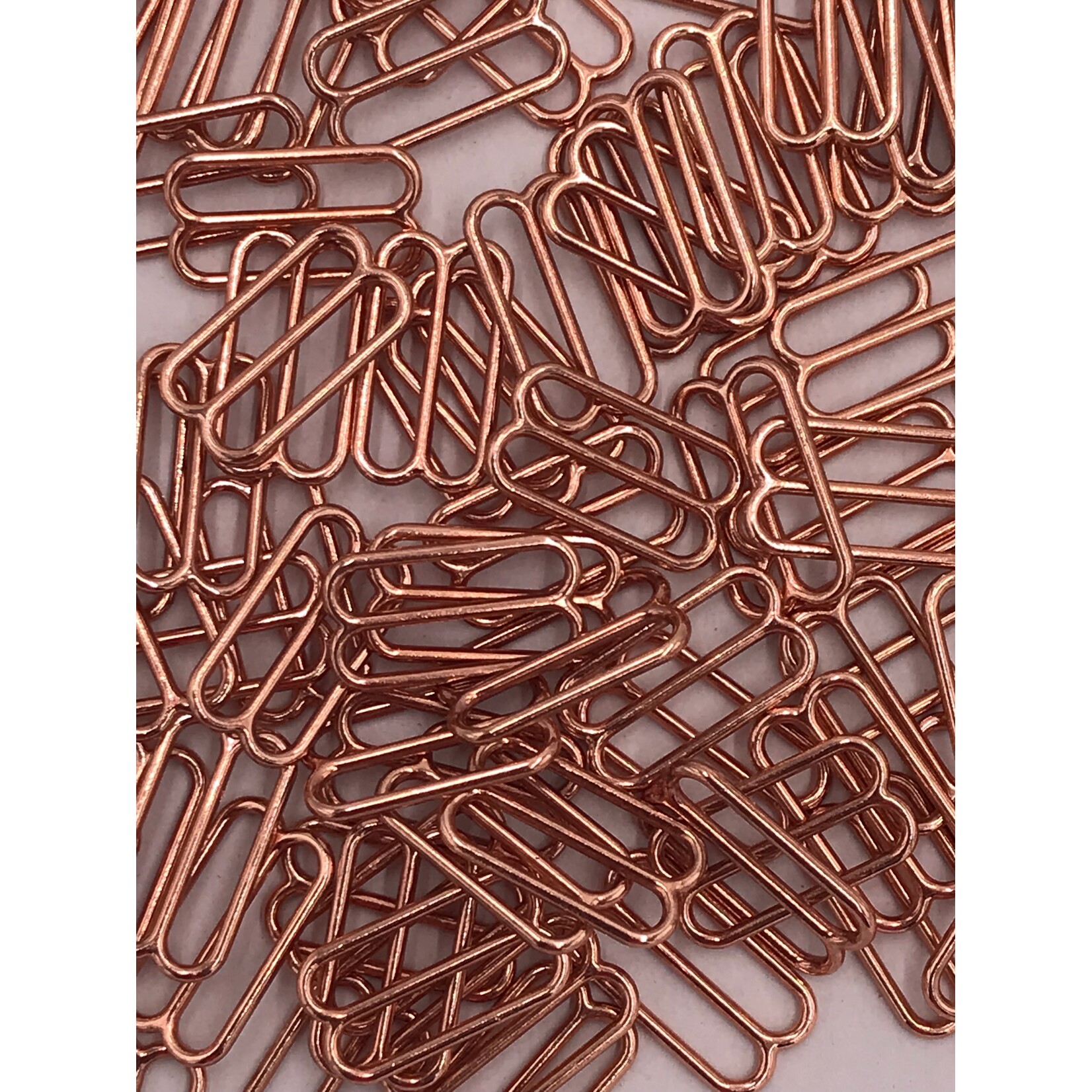 BRA SLIDER (16MM) 5/8 INCH (1500PCS/PACK) - ROSE GOLD