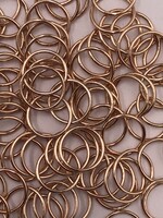 BRA O-RINGS (16MM) 5/8 INCH (1500PCS/PACK) - GOLD