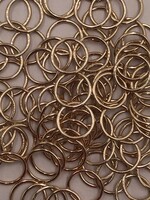BRA O-RINGS (12MM) 1/2 INCH (100PCS/PACK) - GOLD