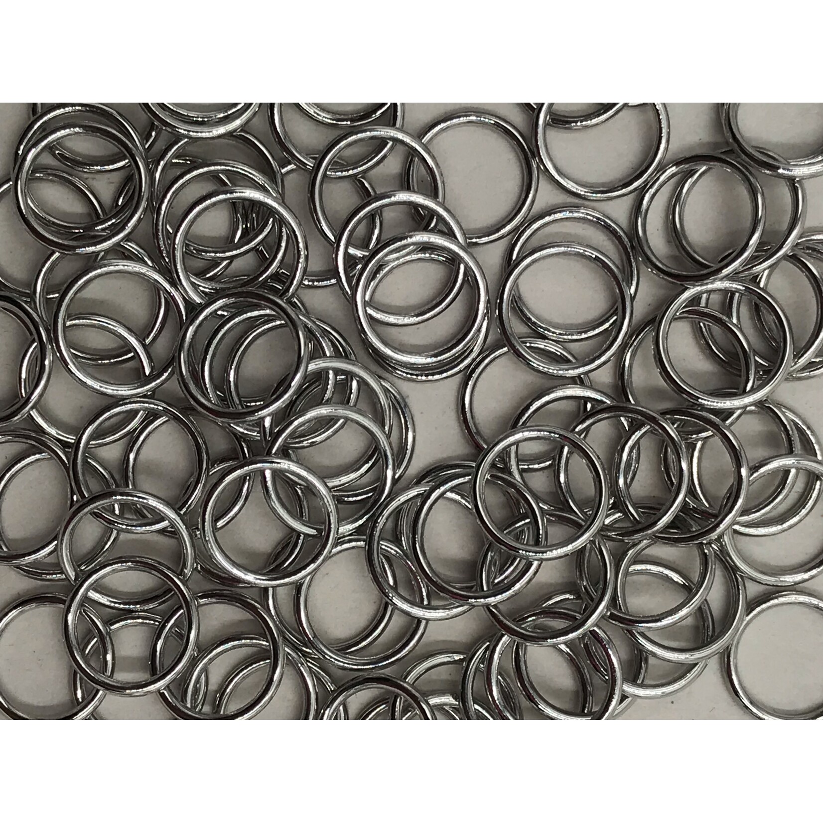 BRA O-RINGS (8MM) 5/16 INCH (1500PCS/PACK) - SILVER