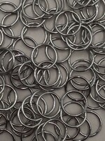 BRA O-RINGS (12MM) 1/2 INCH (100PCS/PACK) - SILVER