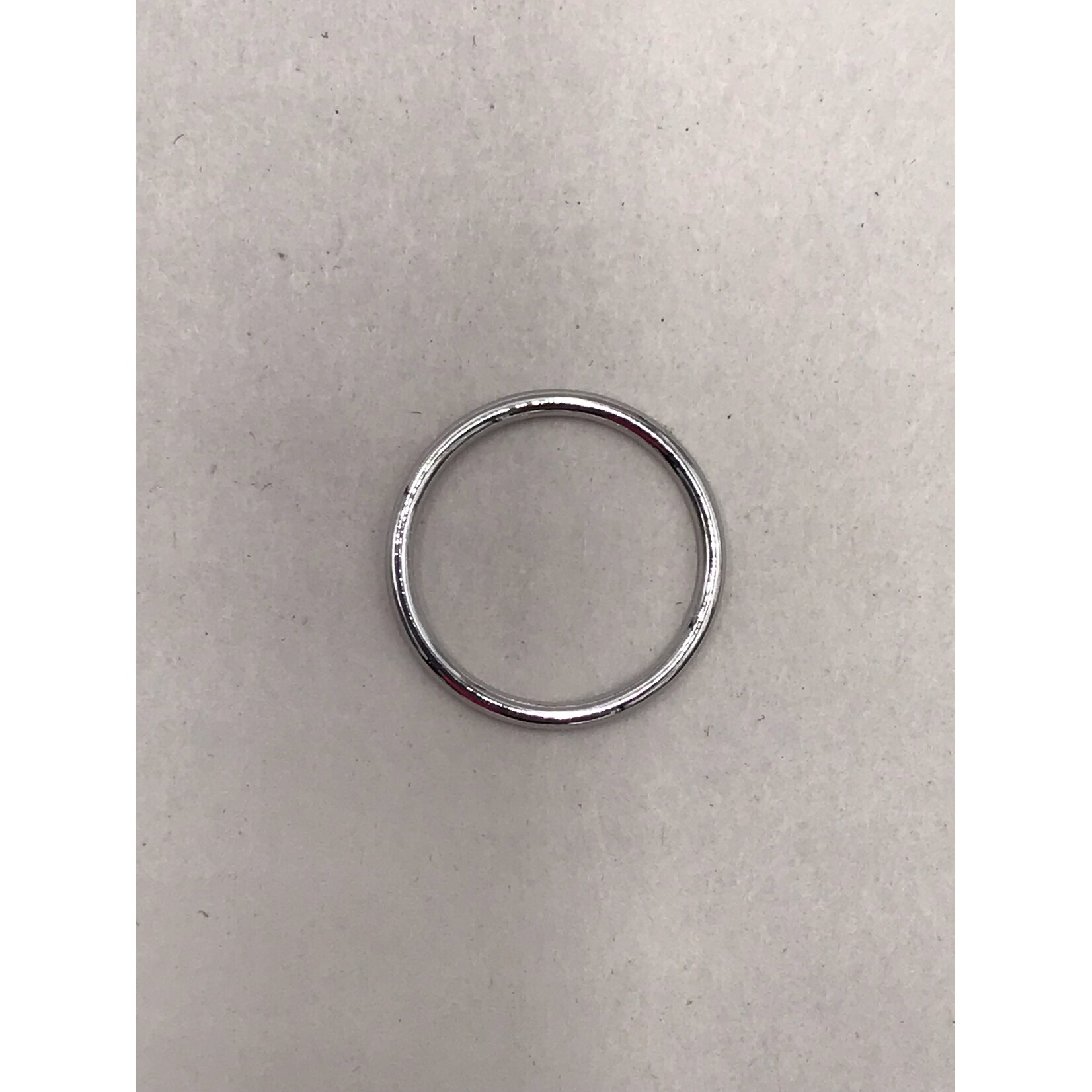 BRA O-RINGS (16MM) 5/8 INCH (100PCS/PACK) - SILVER