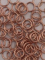 BRA O-RINGS (8MM) 5/16 INCH (1500PCS/PACK) - ROSE GOLD