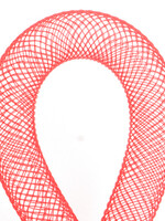 Nylon Mesh Tubing  RED 9-10mm 30Meters