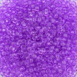 Seedbead (13 grams) Purple 10/0 Transparent
