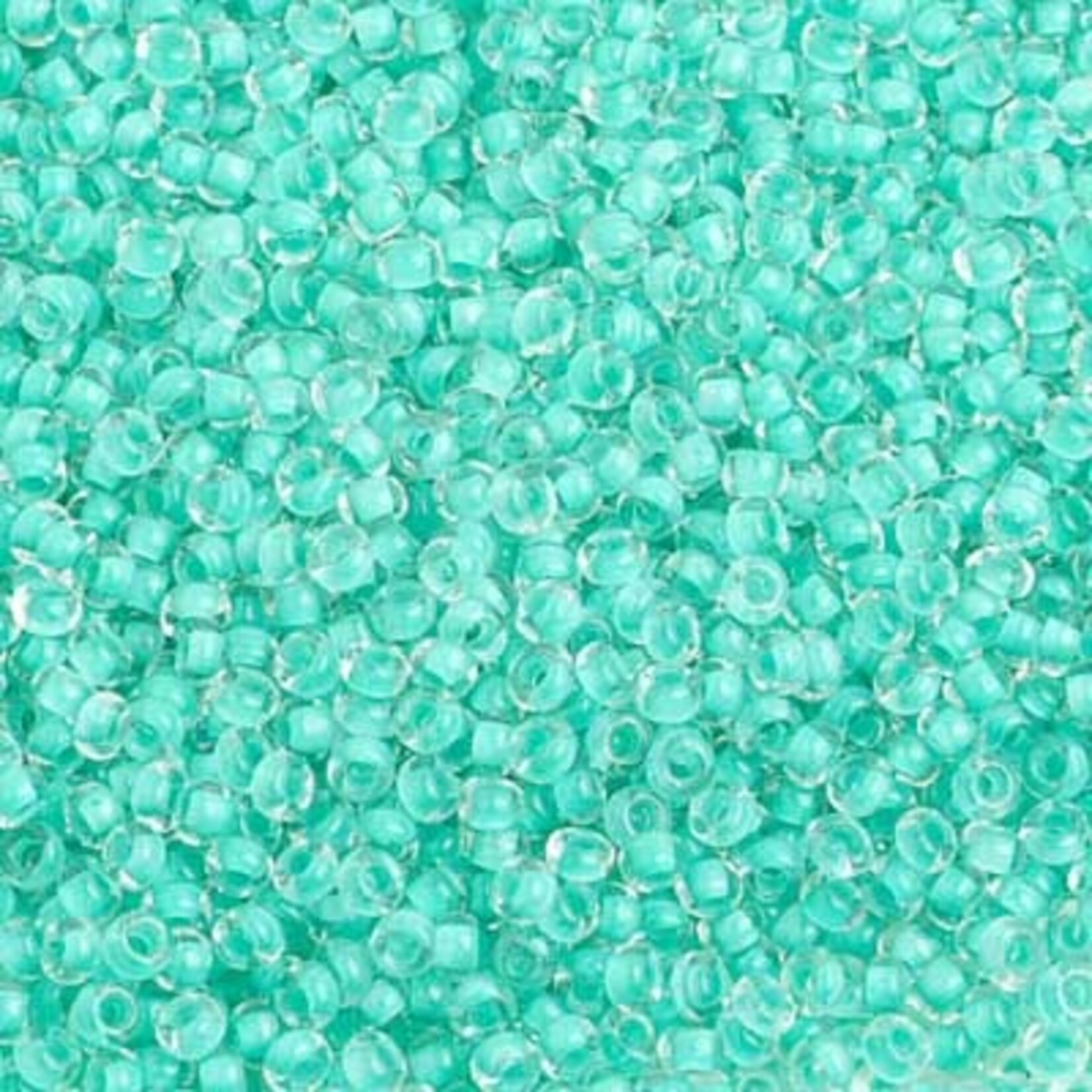 Seedbead (13 grams) Mint Green 10/0 Transparent