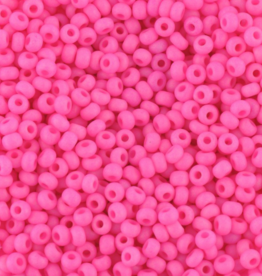 Ponybead (250 grams) Neon Hot Pink 6/0 Opaque