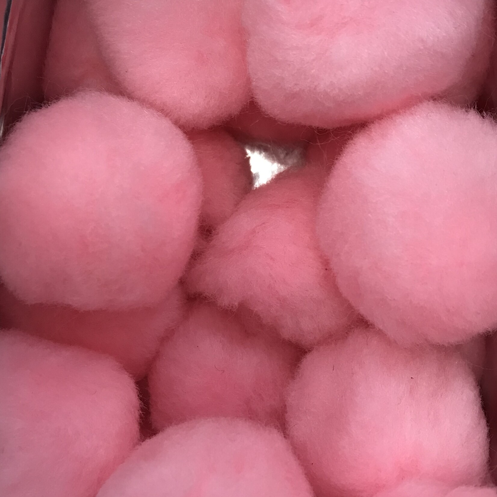 Pom Poms 2" Pink 50pcs