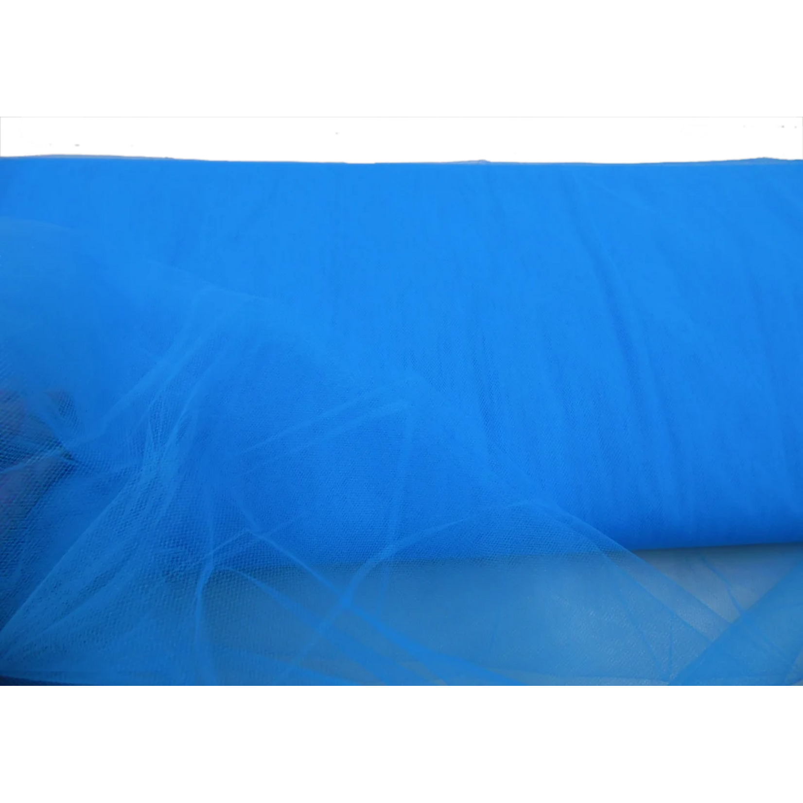 Tulle 108 Inches  Caribbean Blue