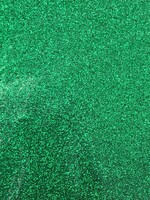Glitter Paper Adhesive 20x30 cm (5 Pieces) Emerald Green