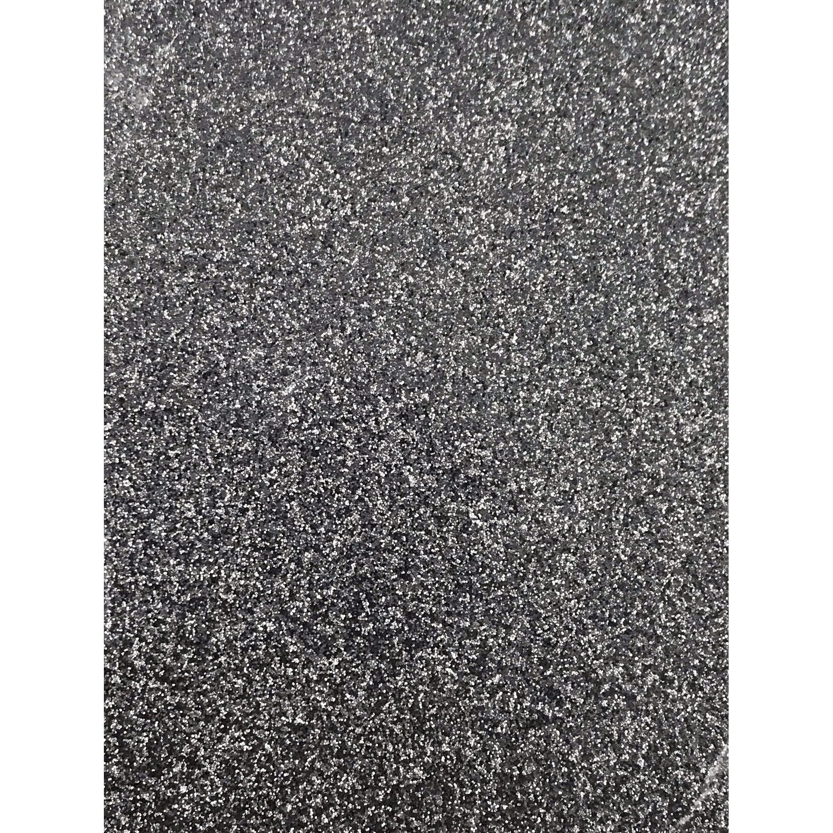 Glitter Paper Non-Adhesive  20cm x 30cm (5 Sheets) 230g Silver