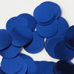 Plain Sequin Round 500 grams  Royal Blue 20mm