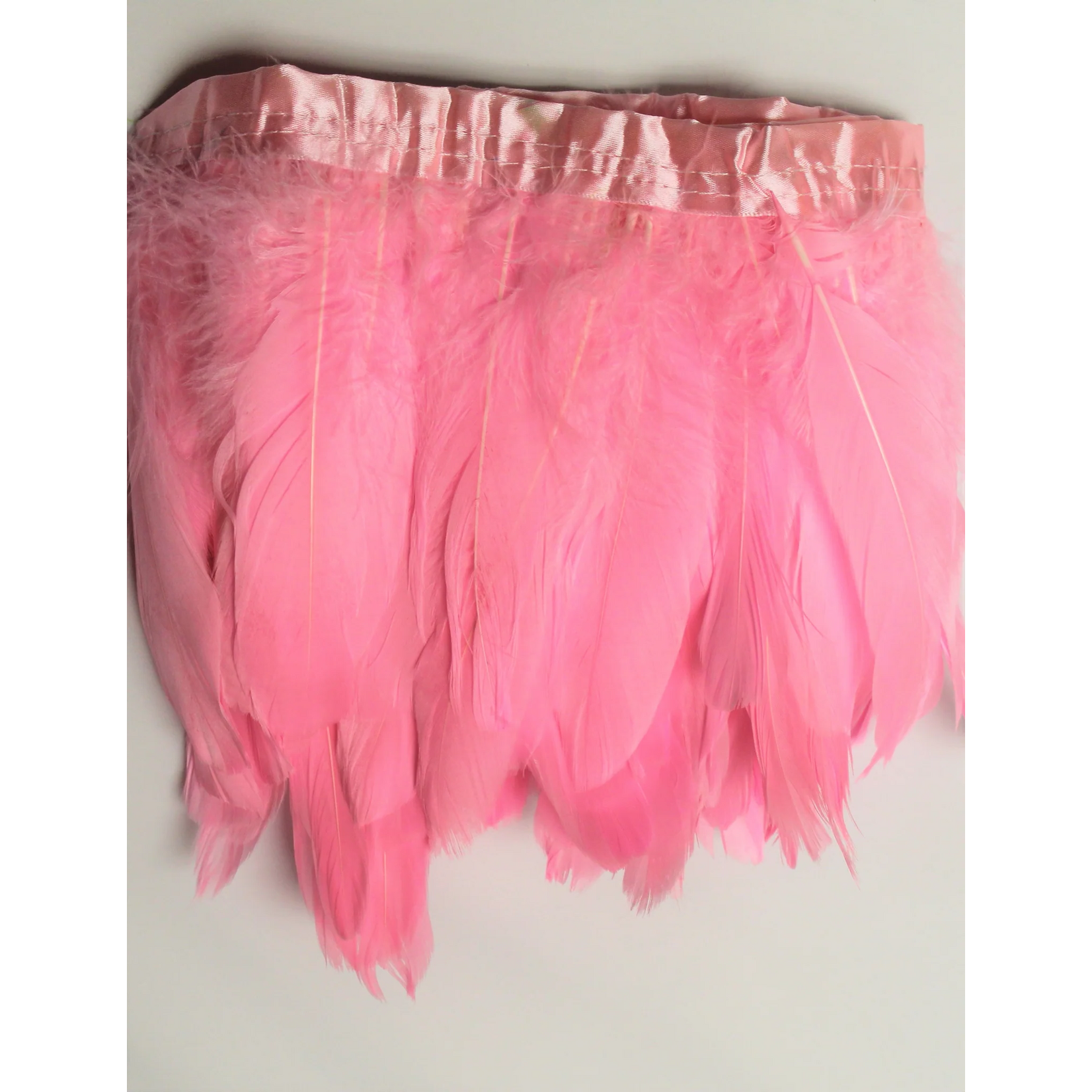 Quality Goose Nageoire Feather 5-7 Inches Baby Pink