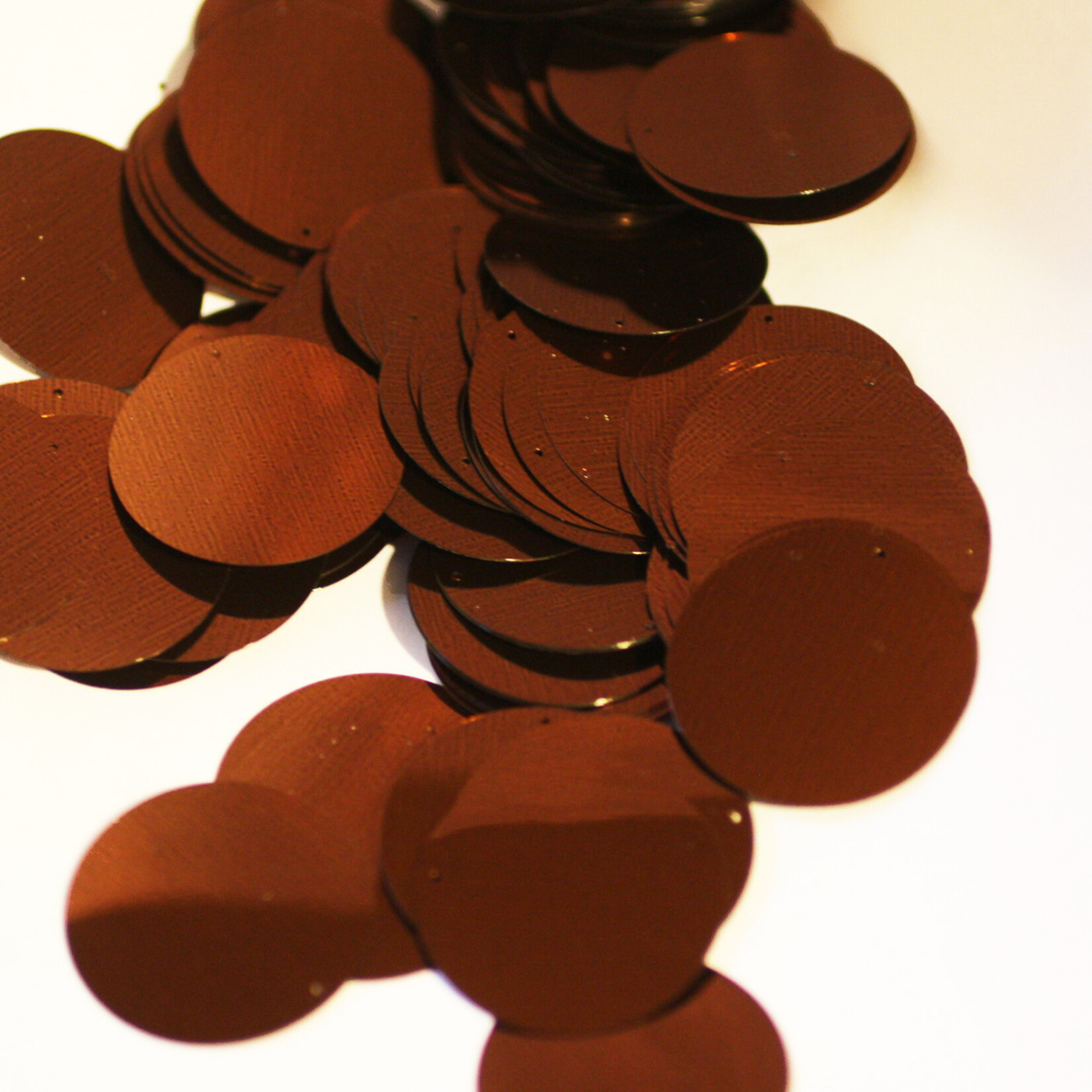 Plain Sequin 30mm Round 100 pieces