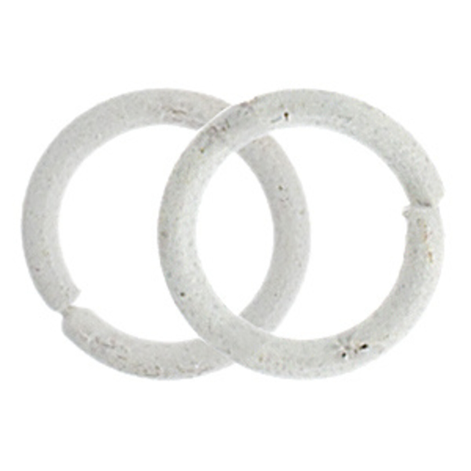 NEO Jump Rings - 4.5mm White 21ga 100 grams (280 pieces)