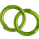 NEO Jump Ring - 4.5mm LimeGreen 21ga 100 grams (280 pieces)