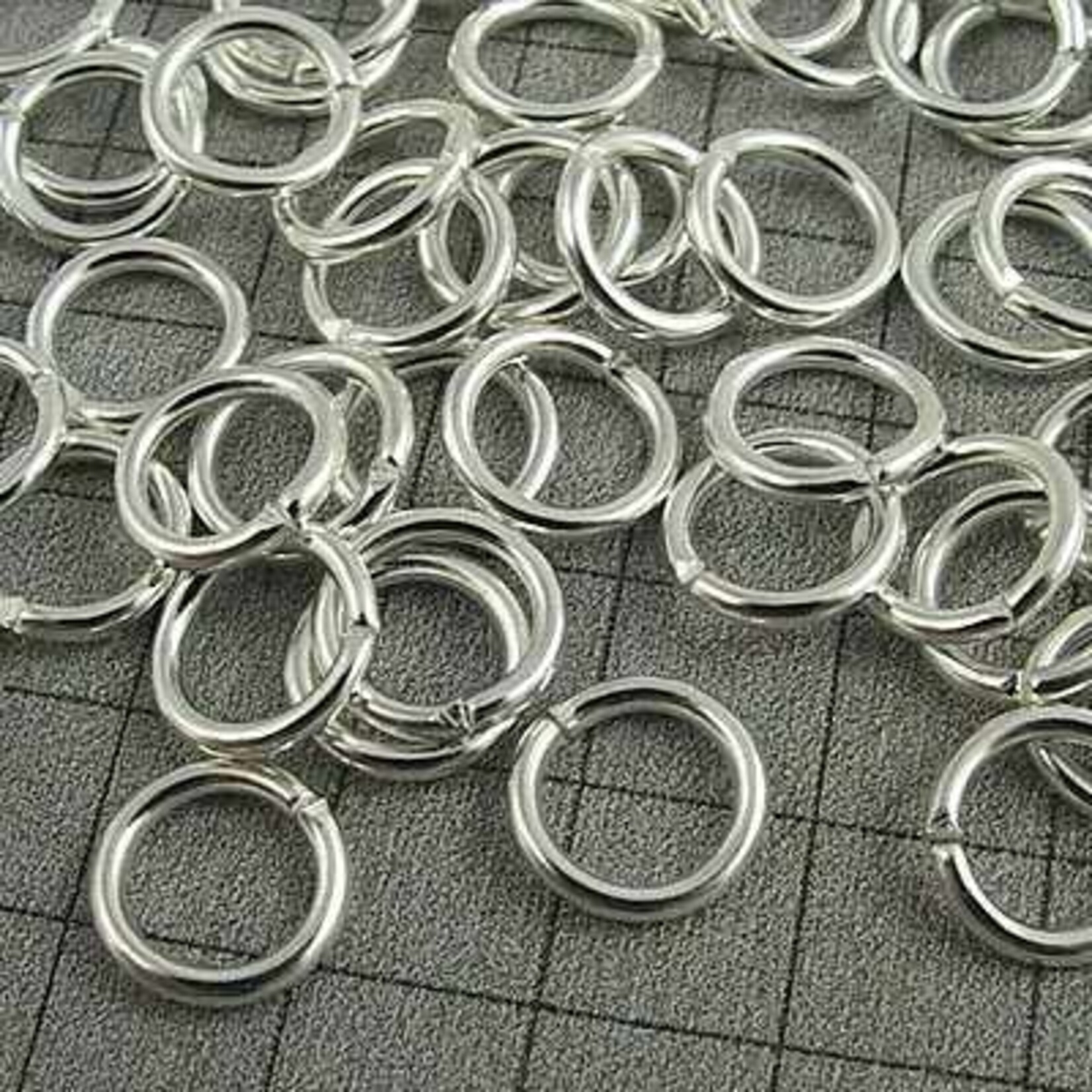 Jump Rings  7mm 500 pcs - Silver