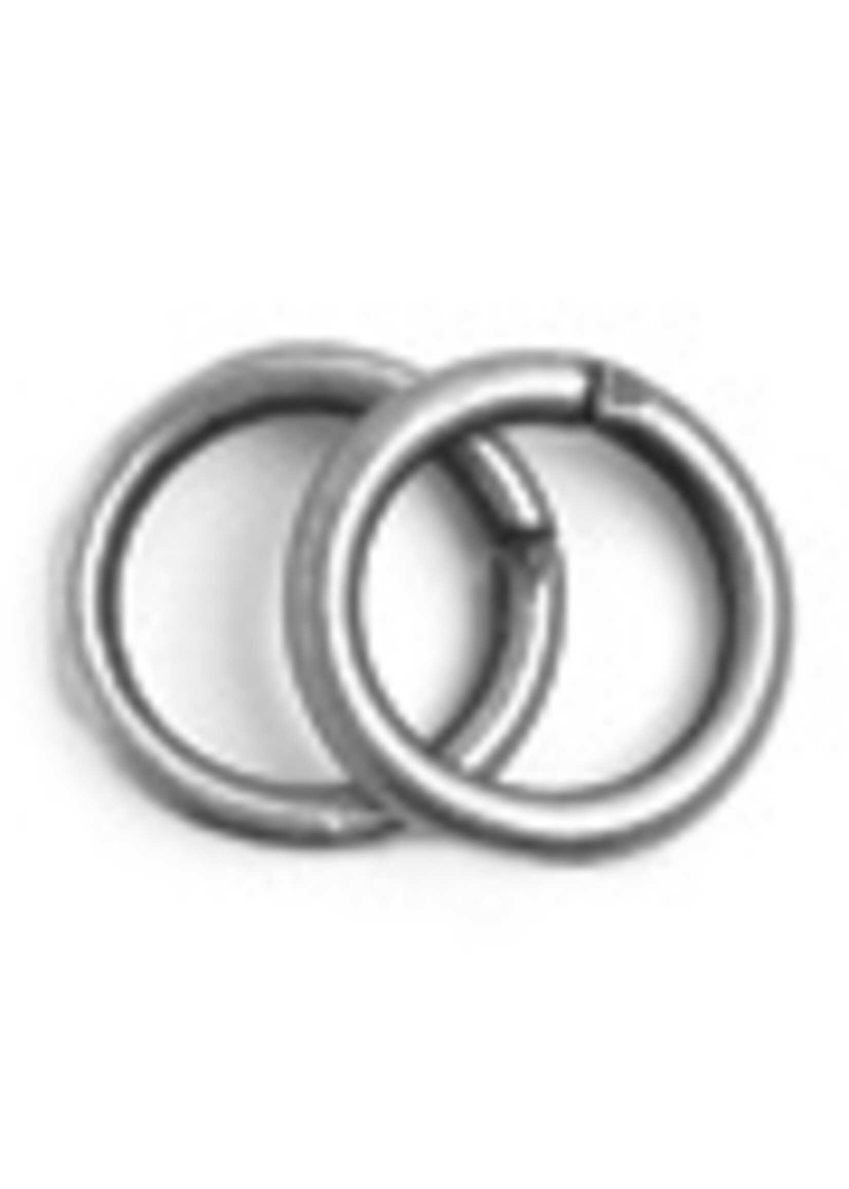 Jump Rings Gun Metal 9mm 500 pcs