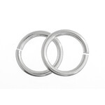 Jump Rings 9mm 16ga - Silver (500 Pieces)