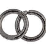 Jump Rings Gunmetal 9mm 100 pcs