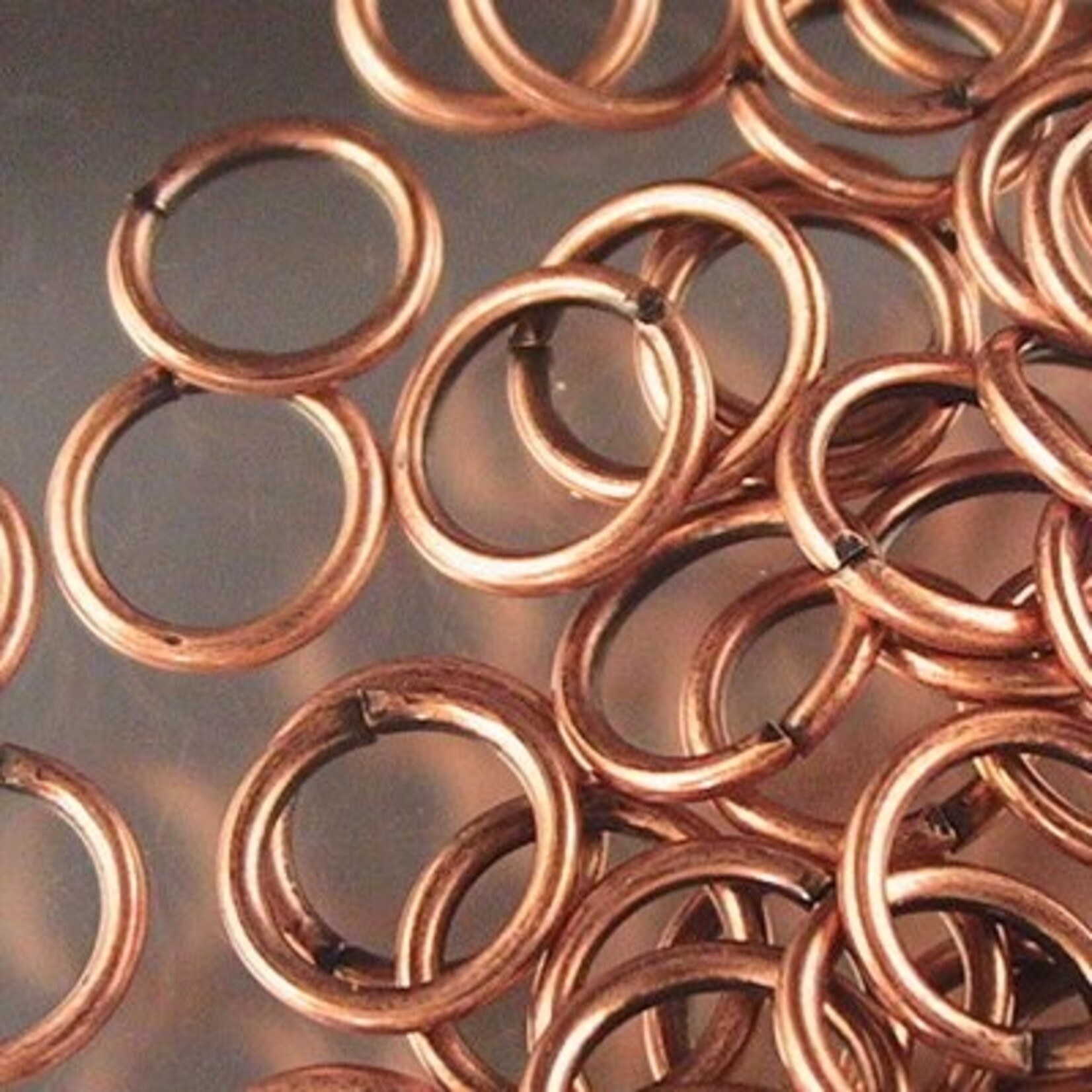 Jump Rings Copper 9mm 500 pcs