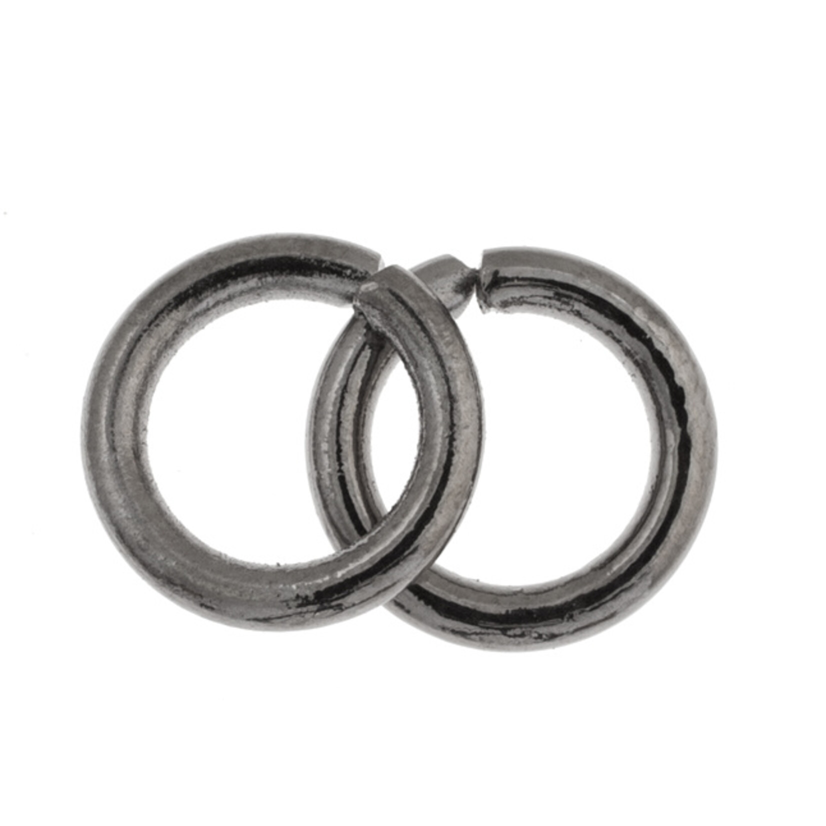Jump Rings Gun Metal 9mm 12 pcs