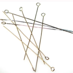 Eye Pins (12pcs) Rhodium 2.13 Inches 20ga (.032)