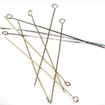 Eye Pins (100 pieces) Rhodium 2.13 Inches 20ga(.028)