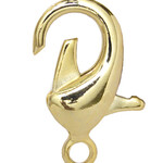 Lobster Clasp Hamilton Gold 12mm (6pcs)