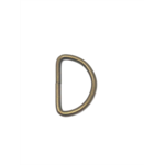 Metal D Ring - Brass 44mm/1.75 Inches (2pcs)