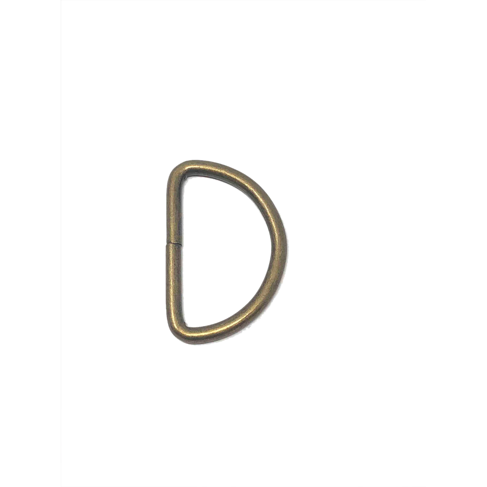Metal D Ring - Brass 44mm/1.75 Inches (2pcs)