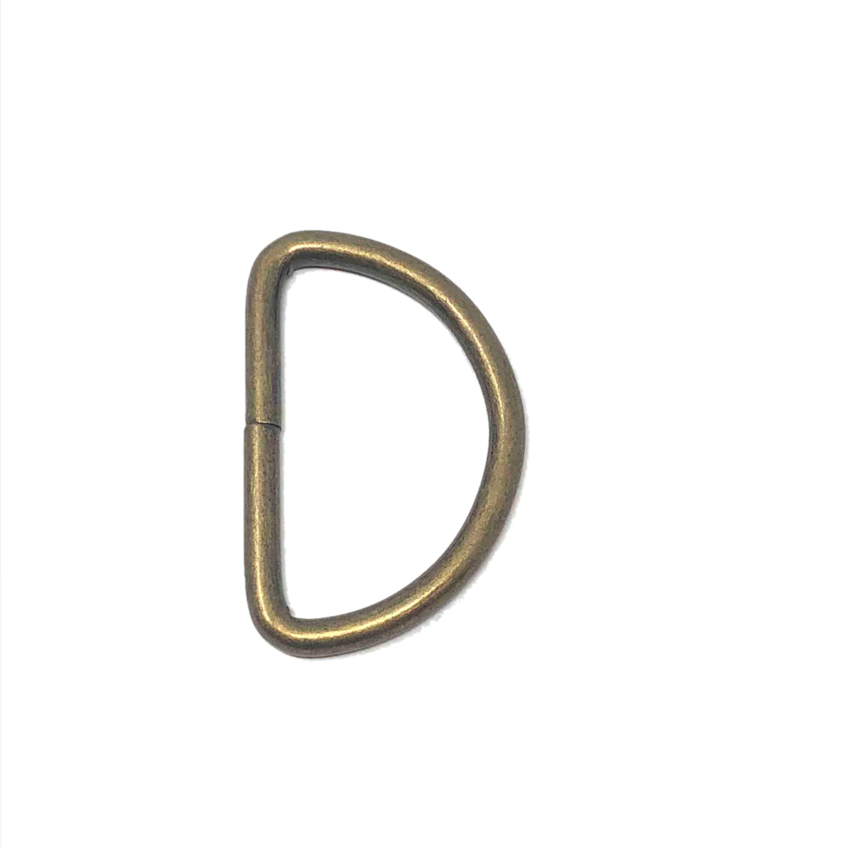 Metal D Ring - Brass 44mm/1.75 Inches (100pcs)
